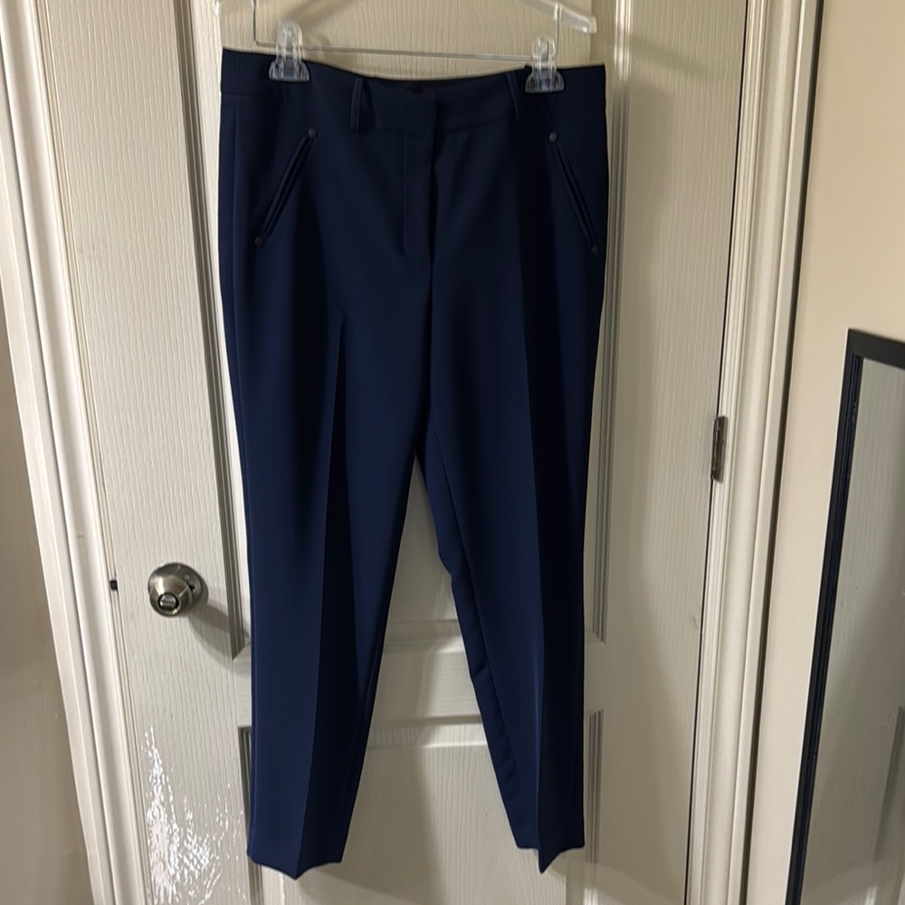 NWOT Karl Lagerfeld Midnight Blue Trousers